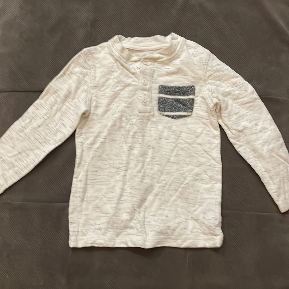 Boys Long Sleeve Henley - Cat & Jack - size 4t